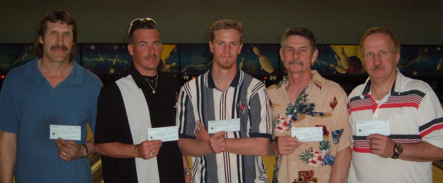 BONWOOD BOWL CLASSIC DIV. WINNERSAPRIL 8 & 9, 2006(L TO R) Lorin Ross 4th, Michael Douglas 2nd, Jeff Kirk CHAMPION, Ki
