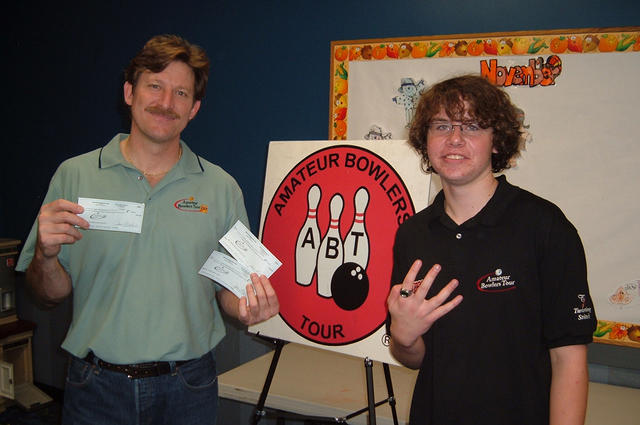 ALLSTAR SANDY LANES TOURNAMENT WINNERS  NOV. 7 & 8, 2009  Chris Hughes CHAMPION