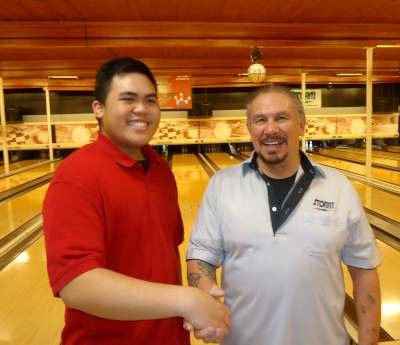 VALLEY LANES TOURNAMENT WINNERS  JANUARY 6, 2013  LEO MARTINEZ CHAMPION
