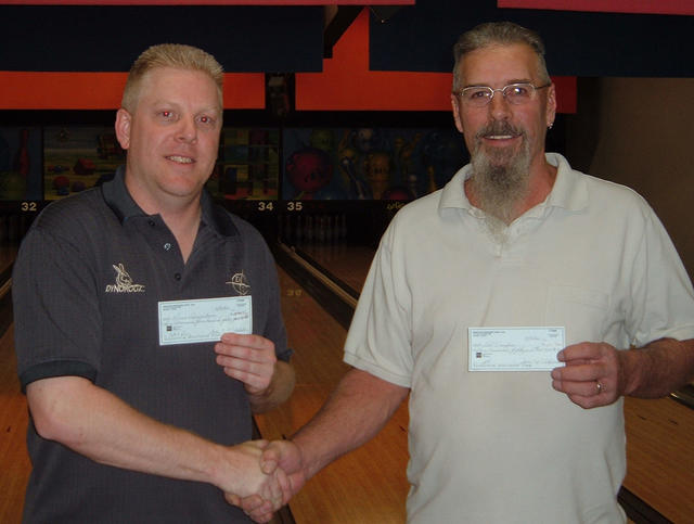 FAT CATS TOURNAMENT WINNERS
AUGUST 19, 2006
(L to R) Dave Ingraham CHAMPION,
Tod Cuifici 2nd.