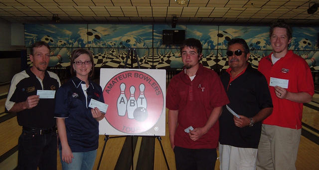 JACK & JILL LANES TOURNAMENT WINNERS DEC. 2, 2007  WARD DRAPER CHAMPION