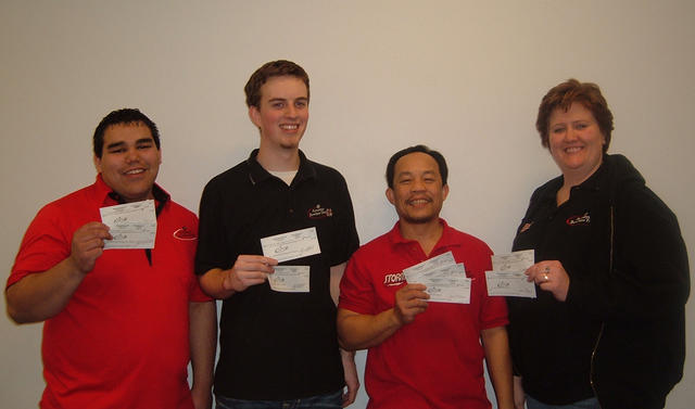 SOUTH COUNTY LANES TOURNAMENT WINNERS  FEB. 28, 2010  Lynn Walker CHAMPION