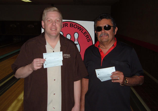 TOWN & COUNTRY MASTERS DIV. WINNERSDEC. 9 & 10, 2006(L to R)Dave Ingraham CHAMPION, Mike Ruiz 2nd