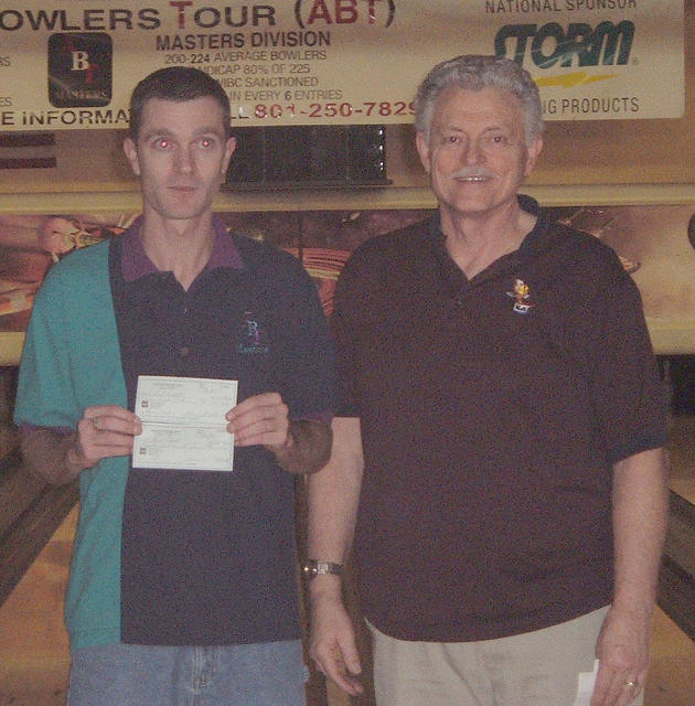 VALLEY MASTERS DIV. WINNERSJanuary 15 & 16, 2005 (L to R)Chad Hall CHAMPION, Darrell Karpinski, 2nd