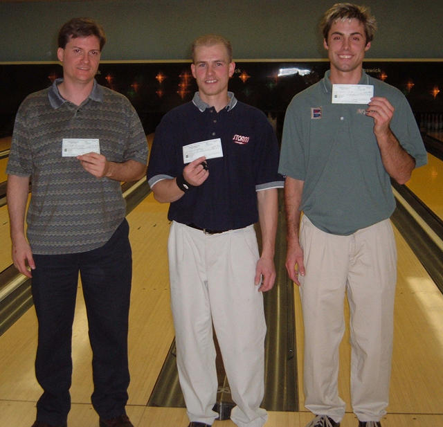 BONWOOD SCRATCH WINNERS 12-11-04Matt Arvanitis 2nd, Robert Kelly Champion, Scott Norton 3rd