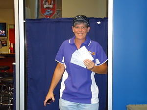 ALLSTAR SANDY LANES TOURNAMENT WINNER  JULY 31, 2011  Teresa Maughan CHAMPION