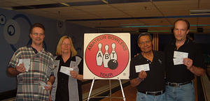 SPARETIME-CLEARFIELD TOURNAMENT WINNERS  MARCH 7 & 8, 2009  Randy Kezior CHAMPION