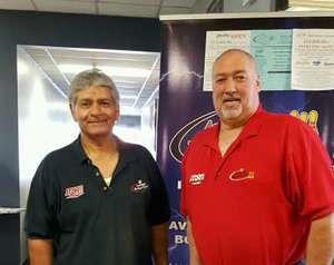 VALLEY LANES DOUBLES WINNERS JULY 3, 2016  FRANK BARRERA & LEW DRAKE  